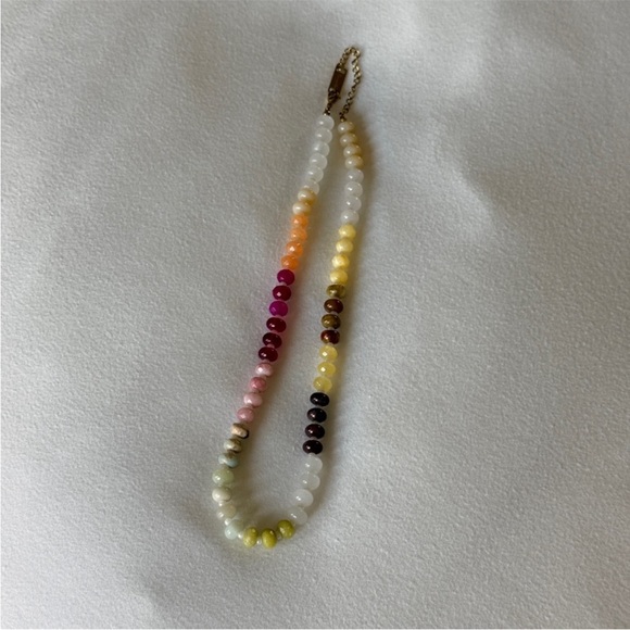 ❤️🔥Namaste - Multi-colored Natural Stone Beaded Necklace